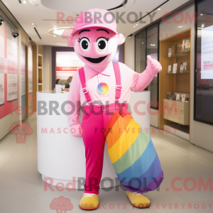 Postava maskota Pink...