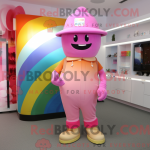 Roze regenboog...