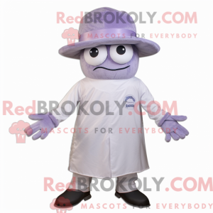 Lavendel Cyclops maskot...