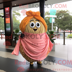 Costume de mascotte Peach...