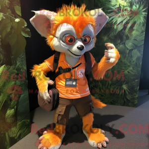 Oransje Aye-Aye...
