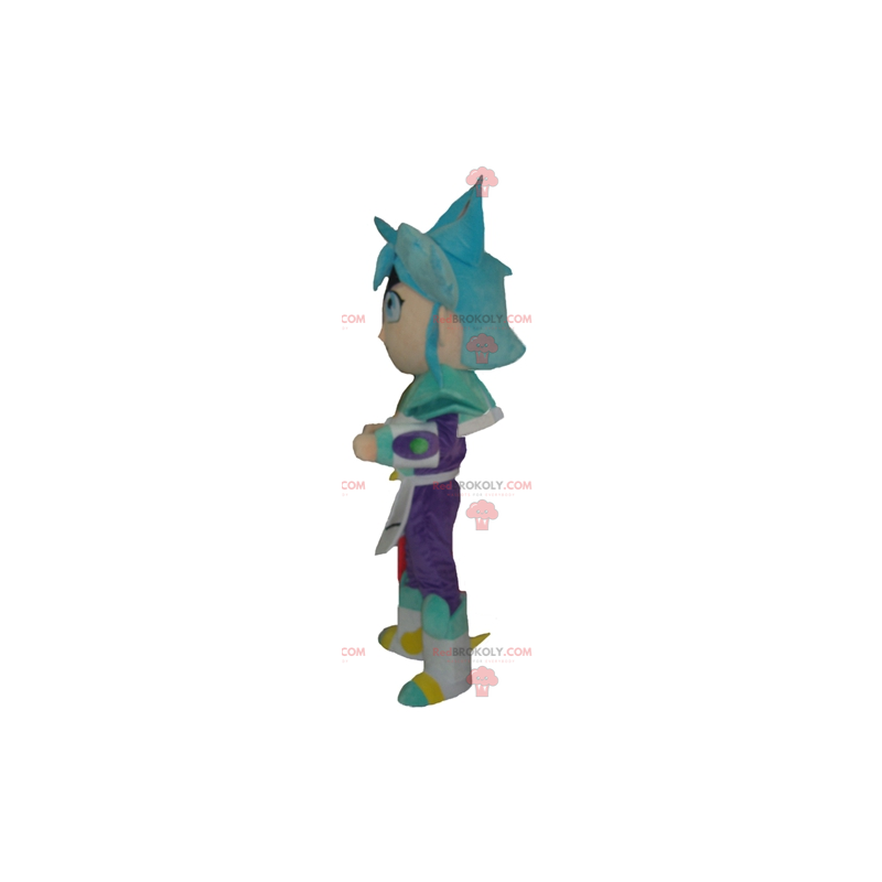 Manga video game character mascot - Redbrokoly.com