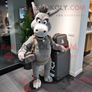 Disfraz de mascota burro...