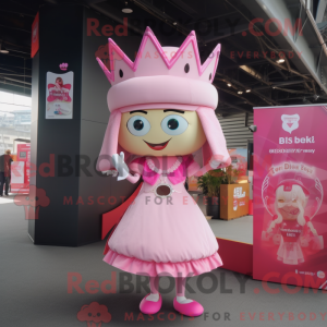 Postava maskota Pink Queen...