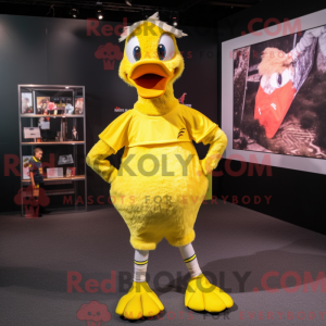 Mascotte de canard de...