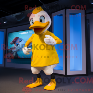 Mascotte de canard de...