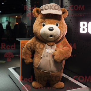 Brown Sow-maskotdraktfigur...
