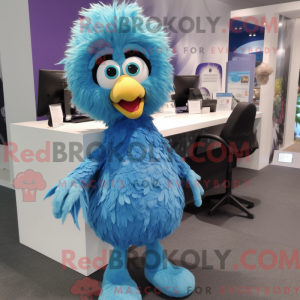 Sky Blue Struisvogel...