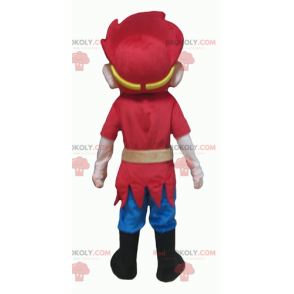 Mascotte de lutin de personnage de jeu vidéo - Redbrokoly.com