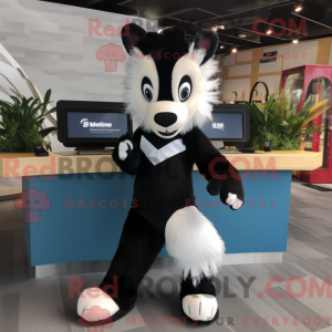 Skunk maskot kostume...