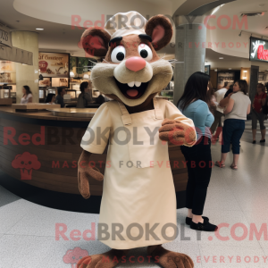 Tan Ratatouille maskot...