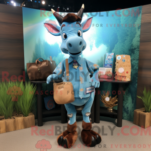 Costume de mascotte d okapi...