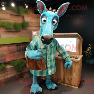 Disfraz de mascota Okapi...