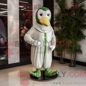 Olive Swans maskot kostume...