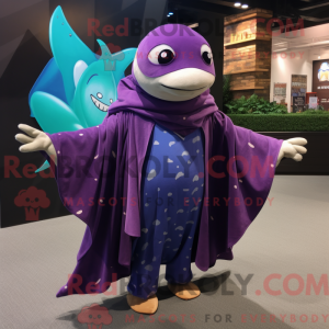 Costume de mascotte de raie...