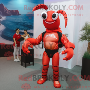 Red Lobster maskot kostume...