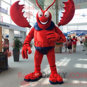 Red Lobster maskot kostume...