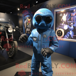 Disfraz de mascota de Blue...