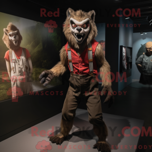 Werewolf mascot costume...
