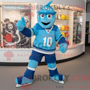 Personnage mascotte de...
