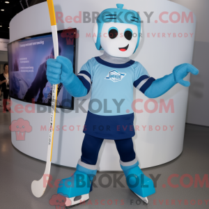 Blue Ice Hockey Stick...