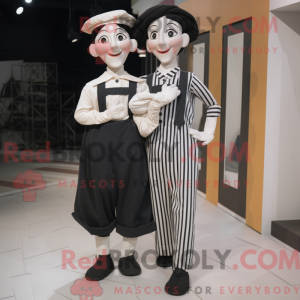 Mime-Maskottchen-Kostümfigu...