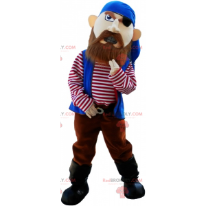 Wild-looking pirate mascot - Redbrokoly.com