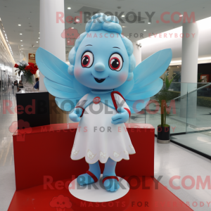 Postava maskota Sky Blue...