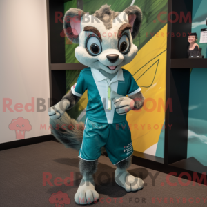 Disfraz de mascota Teal...