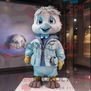 Postava maskota Sky Blue...