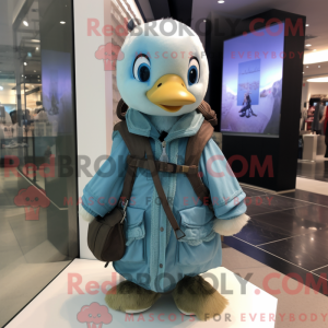 Disfraz de mascota Sky Blue...