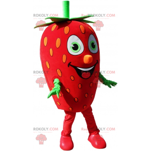 Mascotte de fraise géante déguisement de fraise - Redbrokoly.com