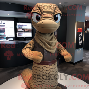 Brown Snake mascotte...