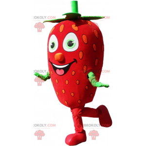 Mascote gigante de morango disfarce de morango - Redbrokoly.com