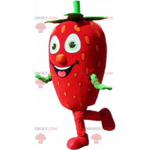 Mascote gigante de morango disfarce de morango - Redbrokoly.com