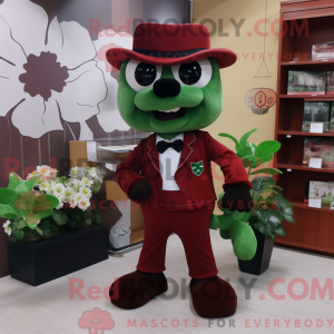 Costume de mascotte marron...