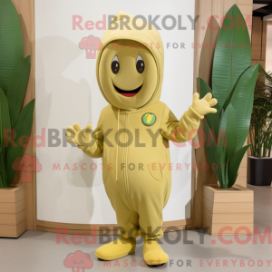 Maskottchenkostüm Olive Baa...