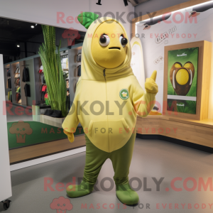 Olive Baa-mascottekostuum...