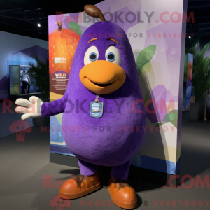Lilla Mango maskot kostume...