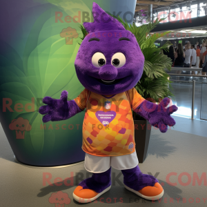 Lilla Mango maskot kostume...