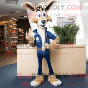 Gazelle mascottekostuum...