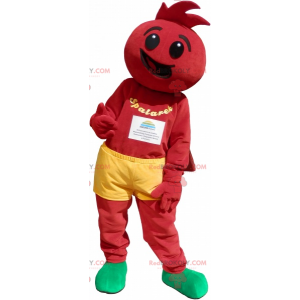 Costume da pomodoro. Mascotte di pomodoro - Redbrokoly.com