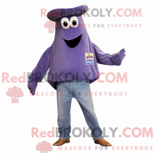 Purple Eggplant mascot...