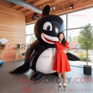 Rust Killer Whale maskot...