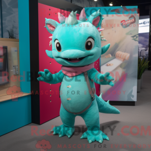 Disfraz de mascota Teal...
