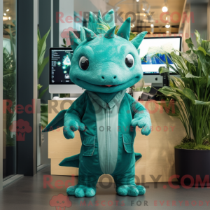 Disfraz de mascota Teal...