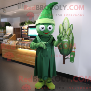 Spinat maskot kostume...