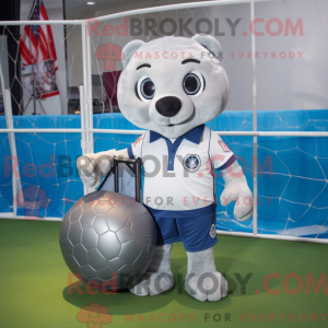 Disfraz de mascota Silver...