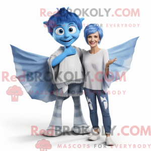 Blue Tooth Fairy maskot...