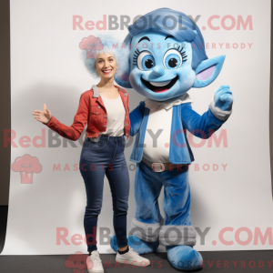 Personaggio mascotte Blue...